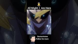 I AM HERE 🔥 myheroacademiaseason7 bokunoheroacademia bnha allmight anime animereels foryou [upl. by Nyliuqcaj]