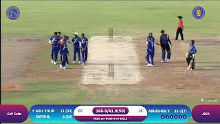 Jharkhand vs Pondicherry Colts CAP U19 Siechem Trophy  2023 [upl. by Olenka748]