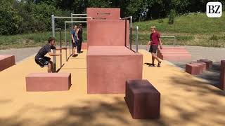 Freiburg eröffnet den ersten Parkour [upl. by Beitris173]