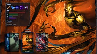 Ravager Nocturne Skin Spotlight Gameplay 1080p HD League Of Legends [upl. by Lekkim]