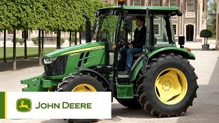 John Deere 5405 PowerTech Tractor  Walkaround Review and Features [upl. by Candra]