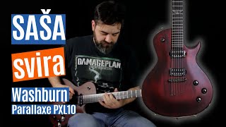 Washburn Parallaxe PXL10  Artist TV [upl. by Salvucci]