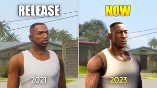 GTA Trilogy Definitive Edition  Release vs Now Part 2 [upl. by Ahsemac]