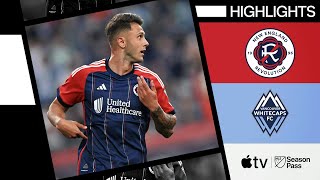 New England Revolution vs Vancouver Whitecaps FC  Esmir Golazos  Full Match Highlights [upl. by Iago883]