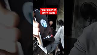 Penipu minta biaya 150rb penipuantelepon waspadapenipuan penipuanonline penipuan [upl. by Oiziruam399]