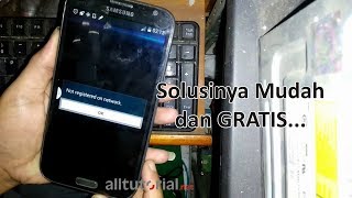 Cara Mengatasi Not Registered On Network Galaxy Note II GTN7100 [upl. by Waldman]