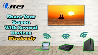 Share a Monitor With Several Devices Wirelessly [upl. by Norreht]