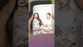 Sabby and Sophia flipbook creativity flipbook5d art [upl. by Ahsats416]