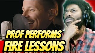 PROF  Fire Lessons Live From Powderhorn Suites REACTION VIDEO prof reactionvideo unitedkingdom [upl. by Sicard]