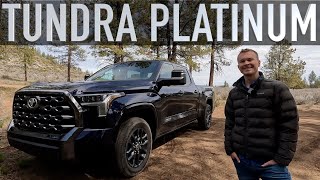 2022 Toyota Tundra Platinum Review [upl. by Lipkin390]