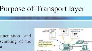 Transport layer ch 4 [upl. by Itoc]