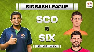 SCO vs SIX Dream11 Team Prediction  Perth Scorchers vs Sydney Sixers Today Match Prediction [upl. by Barren]