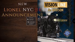 NEW Lionel Product Announcement  Lionel Vision Line NYC 700e Hudson Returns Better than Ever [upl. by Deidre430]