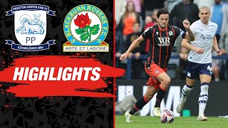 Highlights Preston North End v Rovers [upl. by Aicilram]