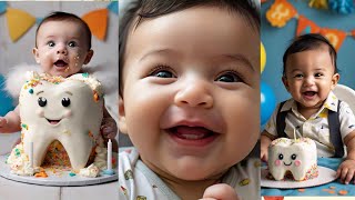 Babys First Tooth vlog  azal se azlan [upl. by Ailugram]