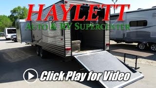 Sold HaylettRVcom  2017 Grey Wolf 27RR Toy Hauler Travel Trailer by Forest River RV [upl. by Davis]