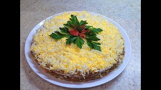 Как приготовить ПЕЧЕНОЧНЫЙ ТОРТ рецептLiver cake [upl. by Amelie942]