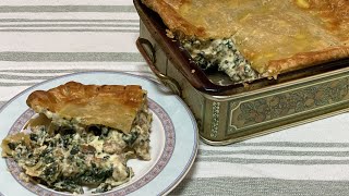 Italian Sausage Spinach amp Cheese Pie italiansausage [upl. by Ramsey]