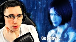 Goodbye Cortana I finished Halo 4 😢😢😢 [upl. by Ninehc]