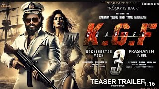 KGF 4K Quality Full Movie  Yash Blockbuster Movie  Srinidhi Shetty Ananth Nag Ramachandra Raju [upl. by Genesa]