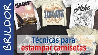 Cómo personalizar camisetas las mejores técnicas [upl. by Mueller]