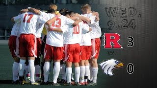 Mens Soccer Rutgers UniversityNewark vs St Josephs LI [upl. by Hachmann]