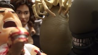 Alien Nostromo Collection Titans Vinyl Figures Full Case Unboxing [upl. by Kucik371]