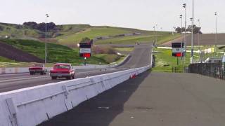 9 second Pontiac at Infineon Raceway Drags [upl. by Veda]