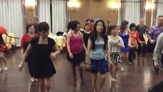 Charleston Line Dance 2014 Video [upl. by Cock]