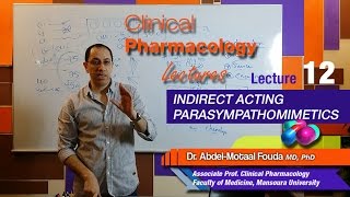 Autonomic Pharmacology Ar  Lec 12  Indirect parasympathomimetics [upl. by Christianna]