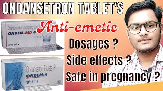 Ondem md 4 Tablet Uses  Ondem Tablet  Ondem md 4 Tablet Uses in Hindi Ondem md 4 during pregnancy [upl. by Illak]