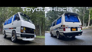 Hiace LH51 Super custom upgraded [upl. by Boorer]