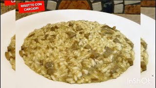 RISOTTO AI CARCIOFI Ricetta passo passo [upl. by Neraa182]