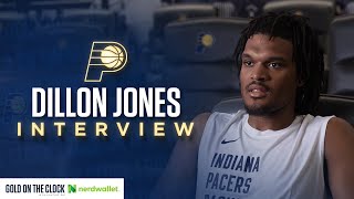 Indiana Pacers PreDraft Workouts Dillon Jones 1on1 Interview May 31 2024 [upl. by Llenaej]