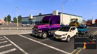 ATS  550 mile journey delivering a roadroller to Steamboat Springs Colorado  4K [upl. by Mauve]