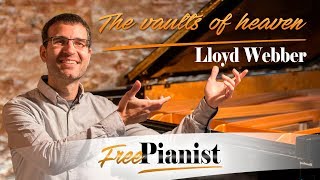 The vaults of heaven  KARAOKE  PIANO ACCOMPANIMENT  Whistle down the wind  Lloyd Webber [upl. by Uot]