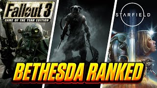 Every Bethesda Game Ranked [upl. by Kindig]