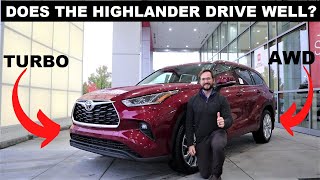 2023 Toyota Highlander Limited What Does The New Highlander Drive Like [upl. by Miriam51]