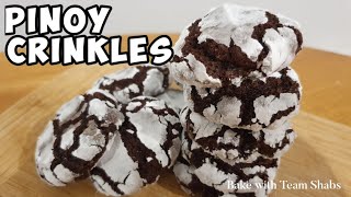 Pinoy chocolate crinkles recipe  How to bake crinkles [upl. by Mcnelly]