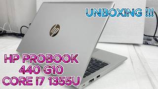 HP ProBook 440 G10 i7 1355u Unboxing  85B25EA  HP ProBook 440 G10 i7 13Th Gen Review [upl. by Deirdre]