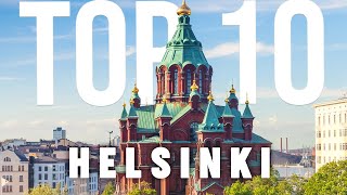 10 BEST Things To Do In Helsinki  Helsinki Travel Guide [upl. by Aihsoek]