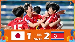 日本 vs 北朝鮮 12 ハイライト ファイナル  AFC U20 女子アジアカップ ウズベキスタン 2024™ [upl. by Clemente589]