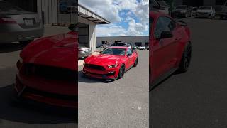 Installed Eibach Lowering Springs on GT350 [upl. by Euginom]