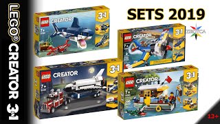 LEGO Creator 3in1 Winter Sets 2019 [upl. by Melburn]