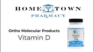 Ortho Molecular  Vitamin D [upl. by Case]