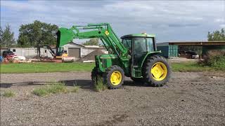 AuctionDeals JOHN DEERE 6200 TRACTOR LOADER [upl. by Bully]