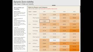 Show Detail  Slide out Visibility Demo  Dynamic Zone Visibility  Tableau [upl. by Enela]