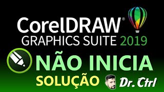 CORREÇÃO Corel Draw 2019  Abre e fecha SOZINHO [upl. by Osmond]