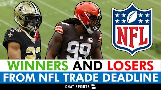 2024 NFL Trade Deadline Winners amp Losers Ft Pittsburgh Steelers Dallas Cowboys amp Marshon Lattimore [upl. by Leidgam]