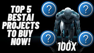 TOP 5 AI COINS TO BUY FOR ALTSEASON FOR 30100X [upl. by Shaeffer]